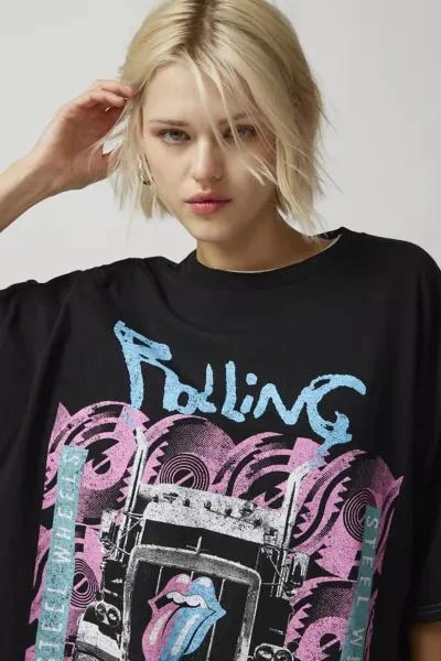 Urban Outfitters Rolling Stones Foxborough Oversized Tee 1