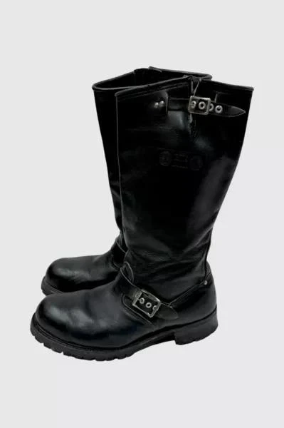 Urban Outfitters Vintage 1980's Bike Boots Engineer Motorcycle Boots 2