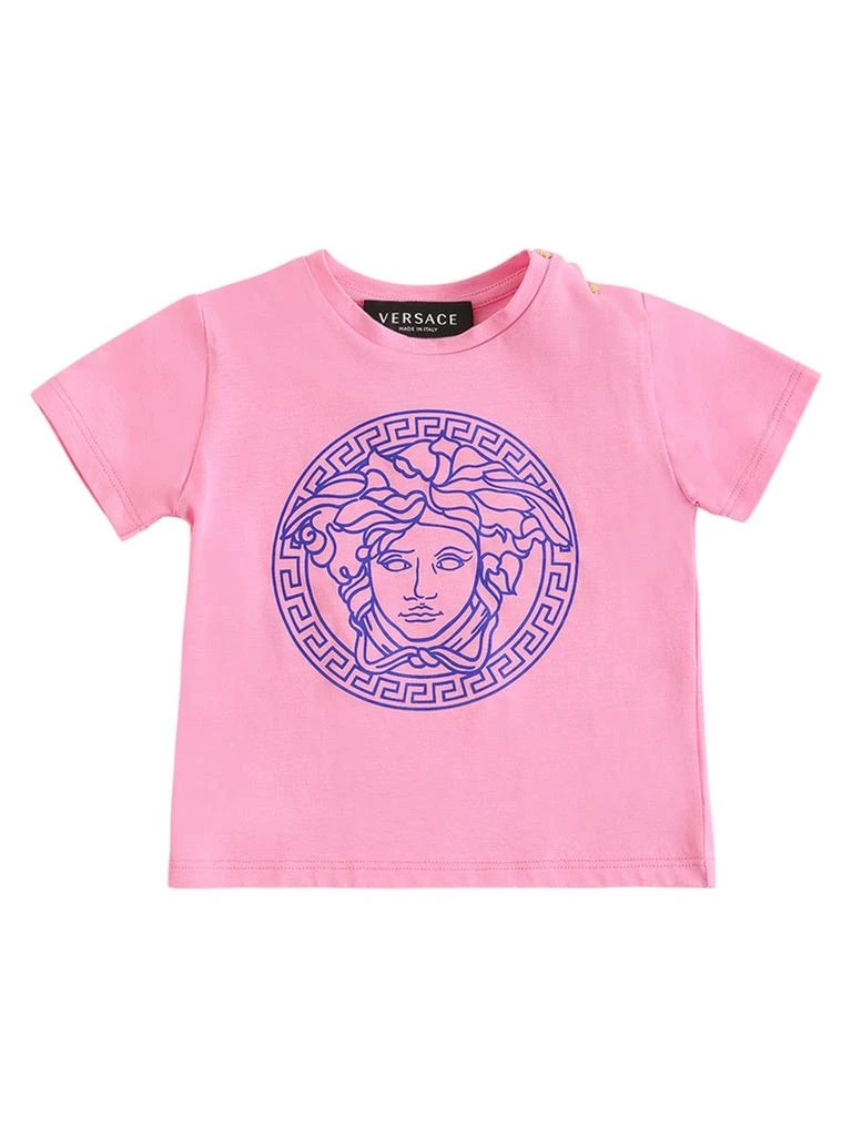 VERSACE Medusa Print Cotton Jersey T-shirt 1