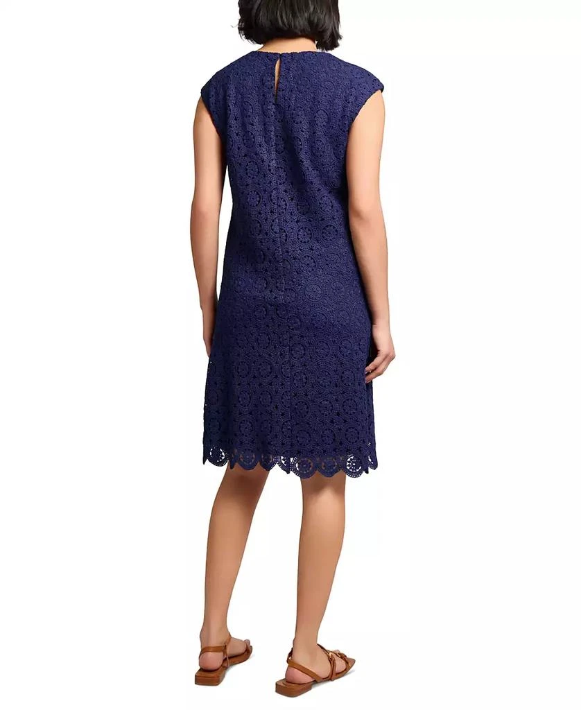 Women's Medallion Lace Swing Knee Length Dress  On Sale Now with Up to 71%  Off | Discover Exclusive Deals & Savings at BeyondStyle  Authentic JONES  NEW YORK dress|women's fashion|dresses with