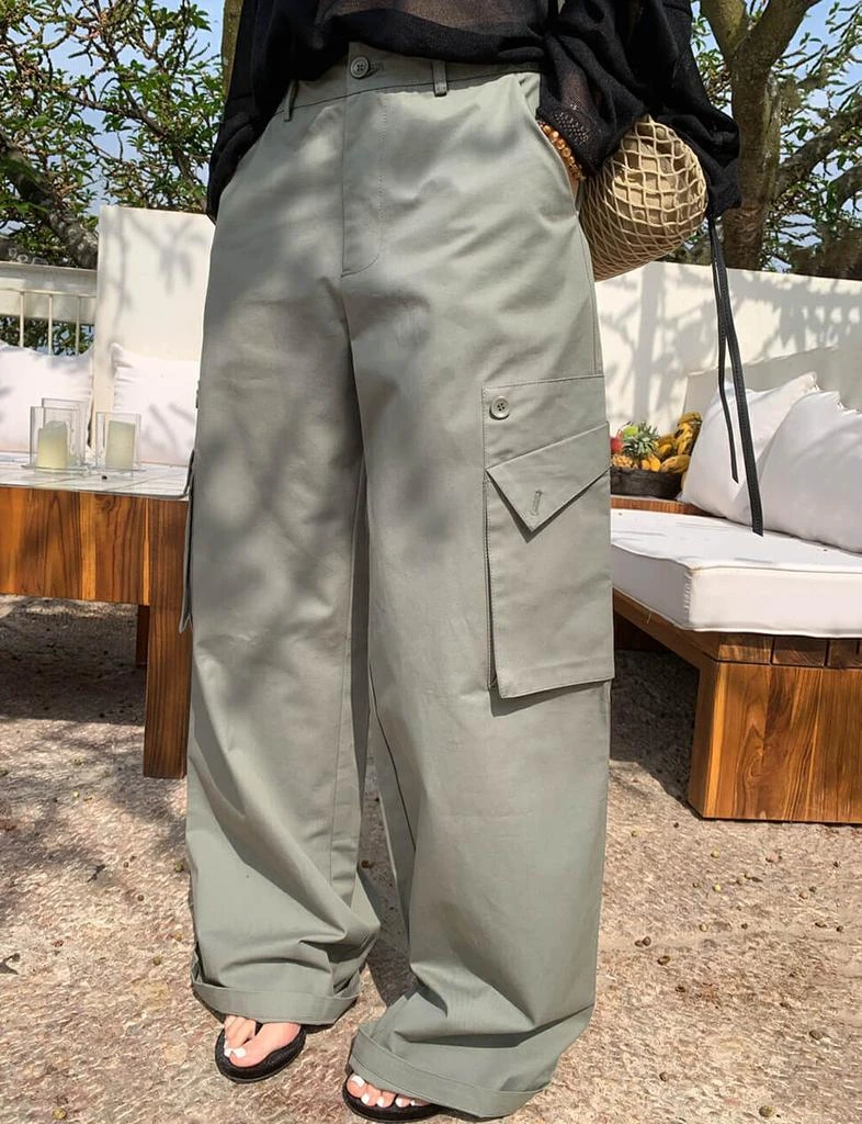 Pixie Market Khaki Cargo Pants -PREORDER 3