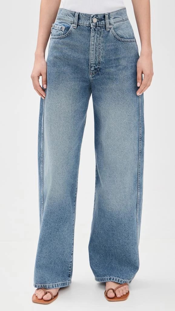 DL1961 Taylor Relaxed Barrel Ultra High Rise Jeans 6