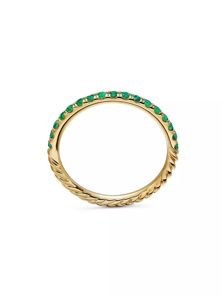 David Yurman Cable Collectibles Stack Ring in 18K Yellow Gold 4