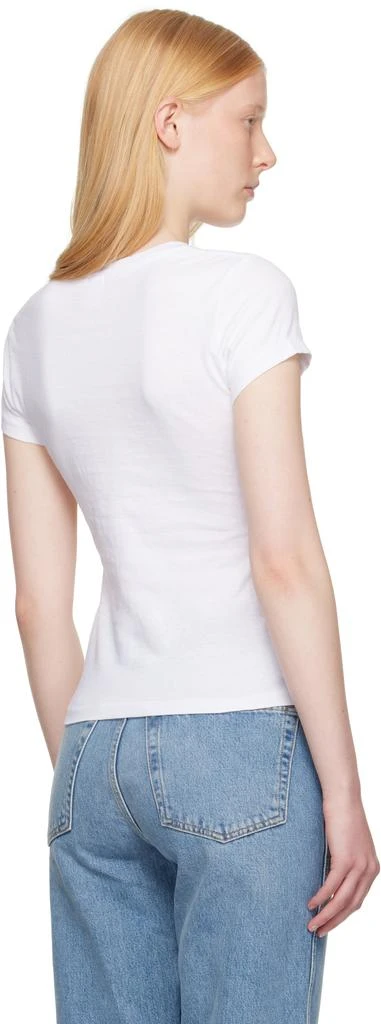 Re/Done White Hanes Edition 1960s Slim T-shirt 3