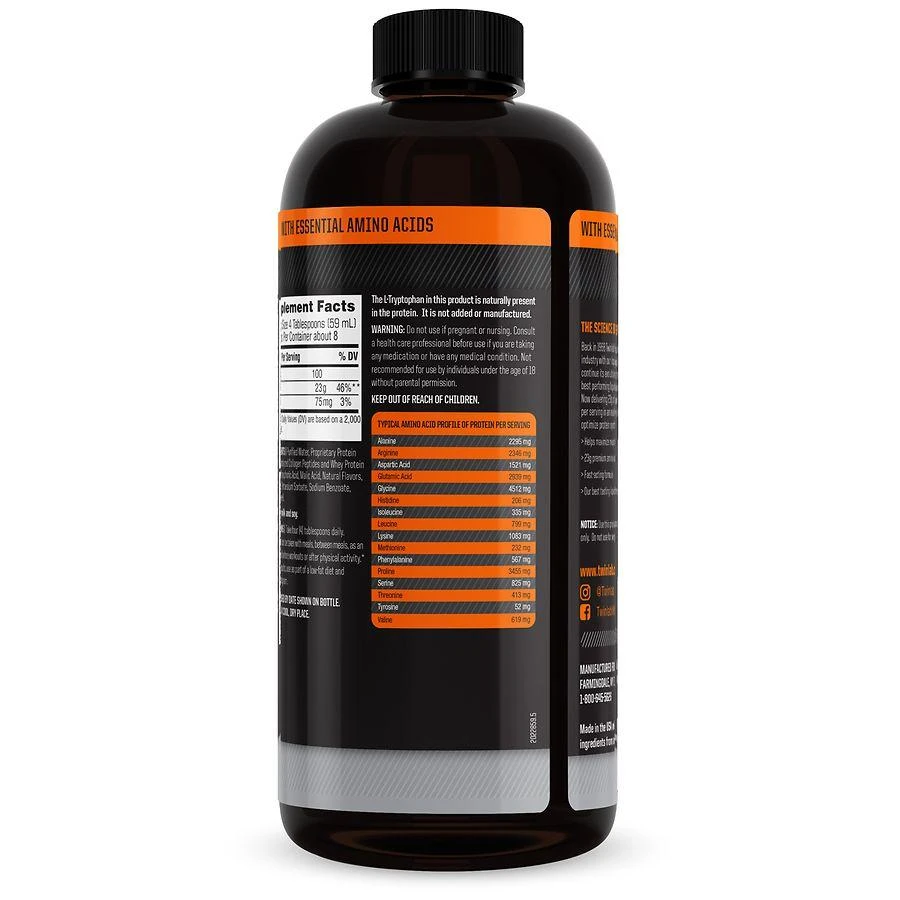 Twinlab Amino Fuel Liquid Orange Rush 2