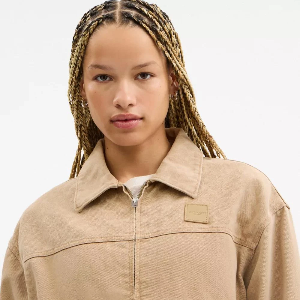 Coach Signature Denim Utility Jacket 4