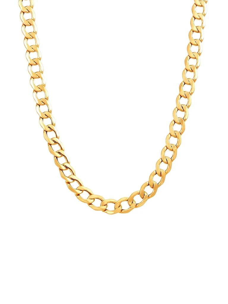 Saks Fifth Avenue 14K Yellow Gold Curb Chain Necklace
