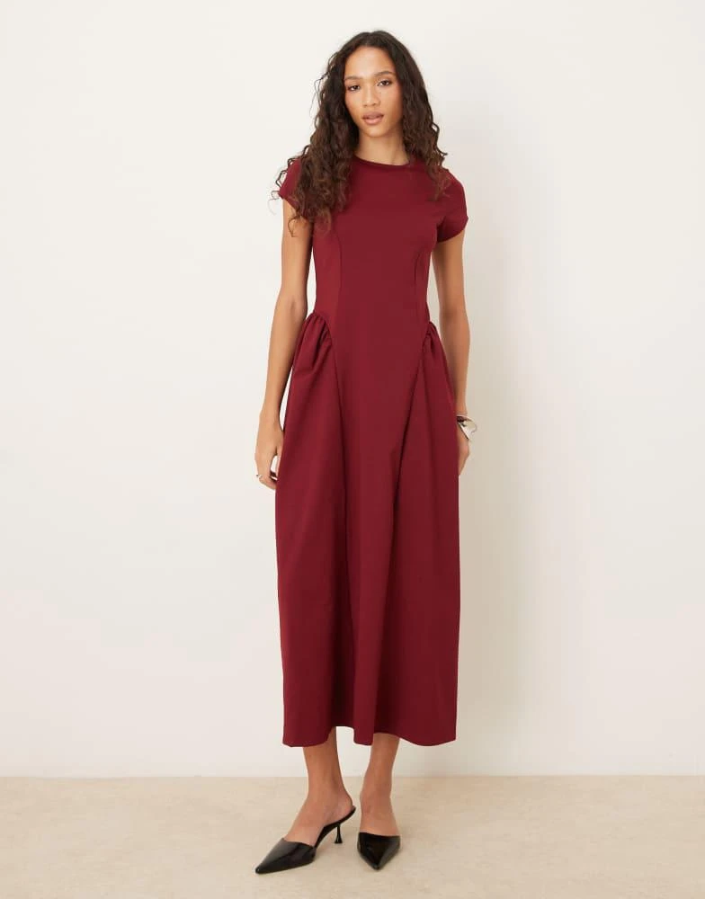 angel eyes plaid midi dress Z Supply Angel Eyes Midi Dress