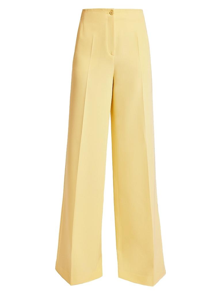 Santorelli Techno Crepe Wide-Leg Pants