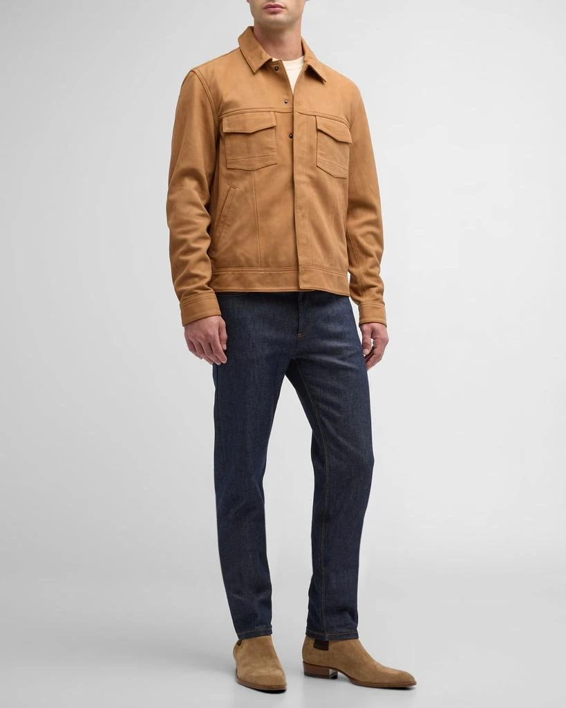 Paige Men's Pedro Soft Lamb Suede Jacket 3