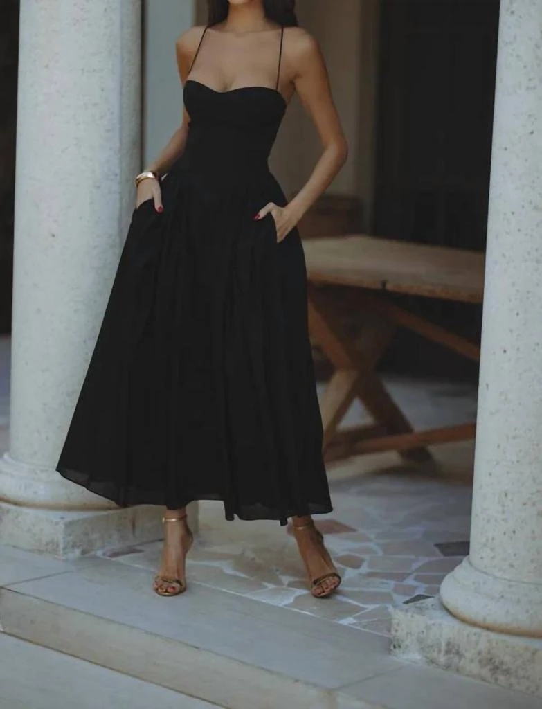 Bardot - ESTIE MAXI DRESS  On Sale Now with Up to 46% Off | Discover  Exclusive Deals & Savings at BeyondStyle  Authentic Bardot women > dresses  > casual dress|778397043|black|casual-dress|clothing|cotton|dresses|solid|women  with