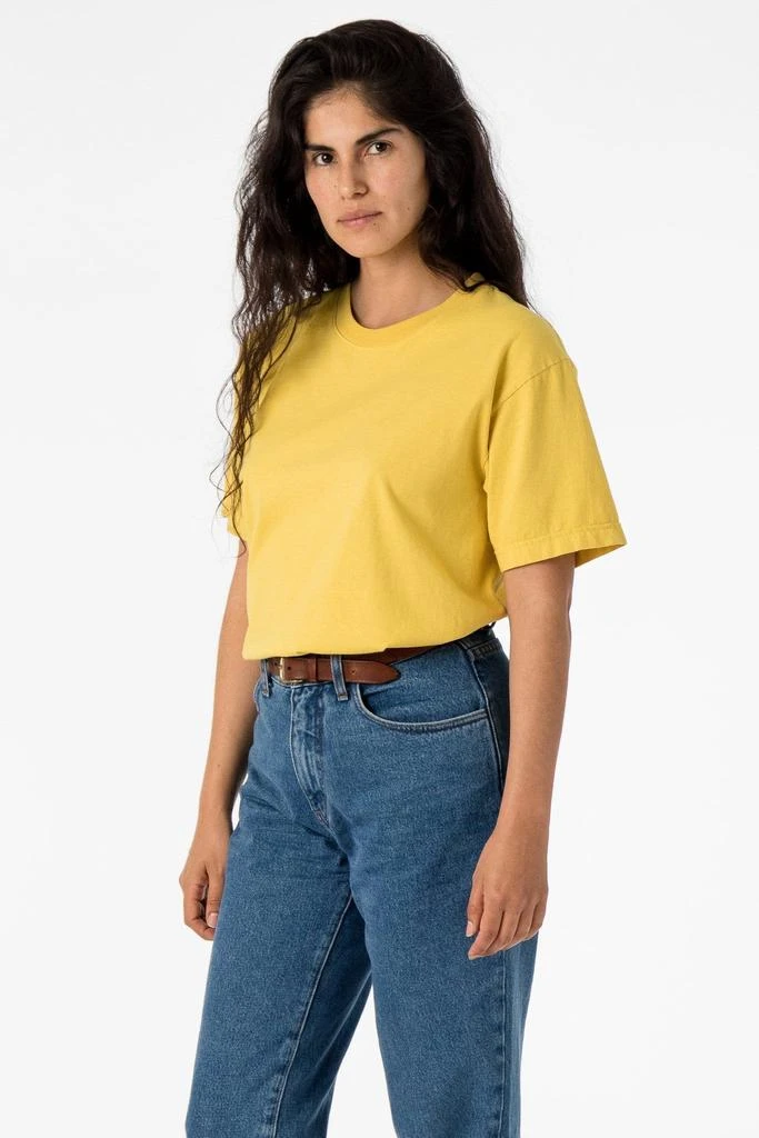 Los Angeles Apparel The 1801 - 6.5oz Garment Dye Crew Neck T-Shirt 23