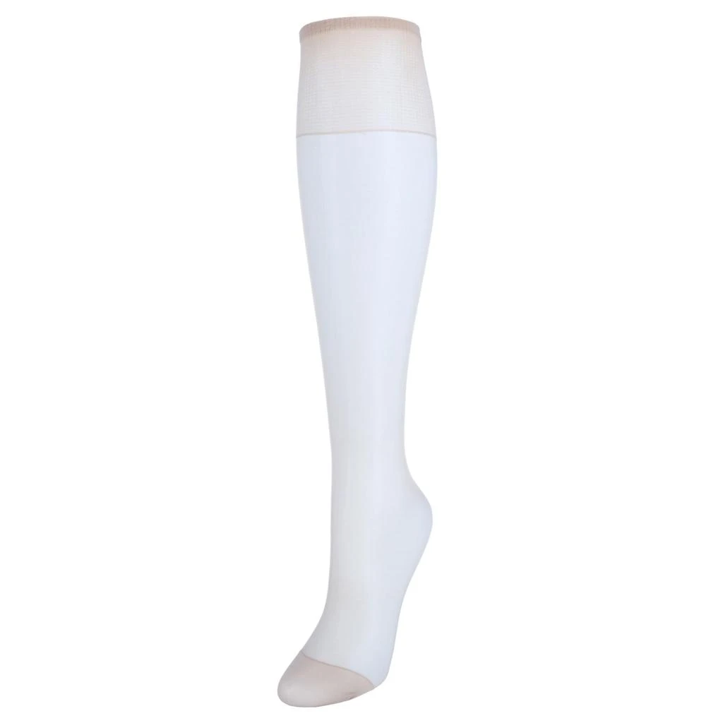 Hanes Women's Silk Reflections Sheer Knee Highs Reinforced Toe (2 Pack) 1