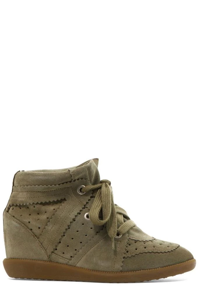 Isabel Marant Isabel Marant Bobby Lace-Up Wedge Sneakers 1