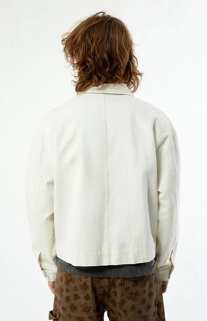 PacSun Cream Billie Gas Jacket 3