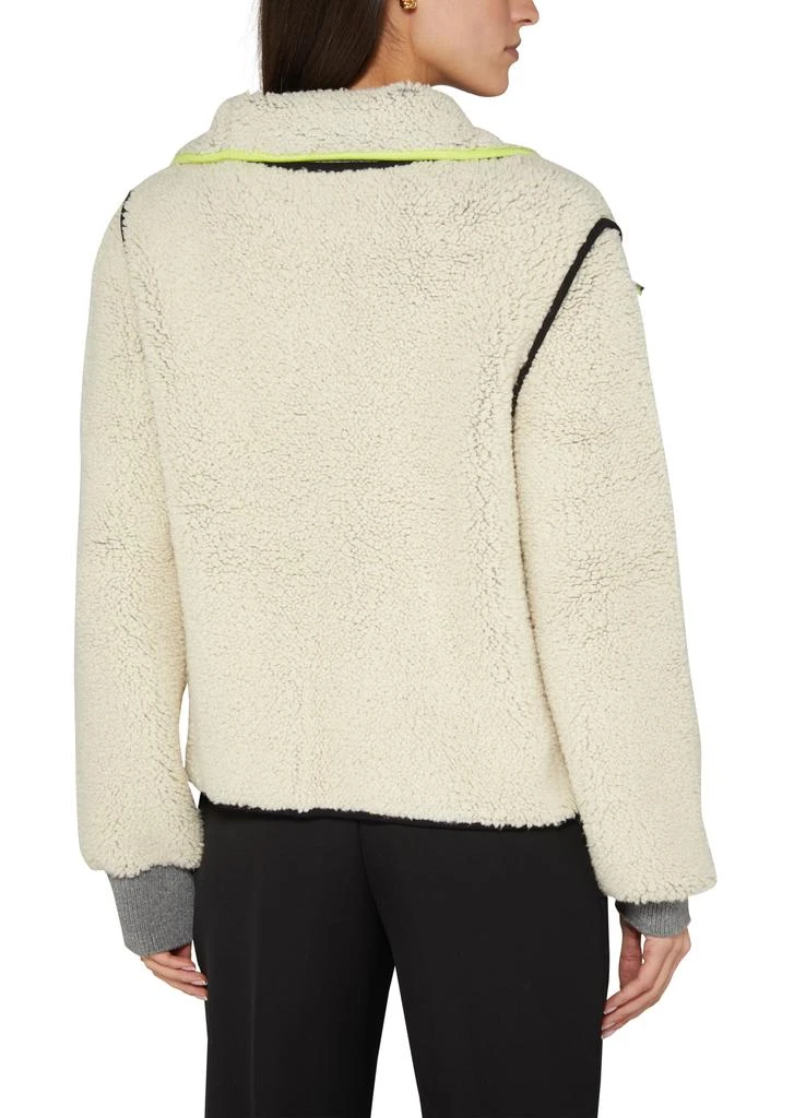 Louis Vuitton Shearling-Effect Zip-Up Jacket 4