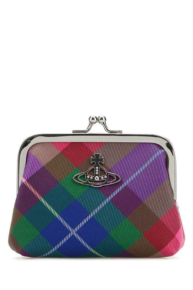 Vivienne Westwood Vivienne Westwood Checked Frame Coin Purse 1
