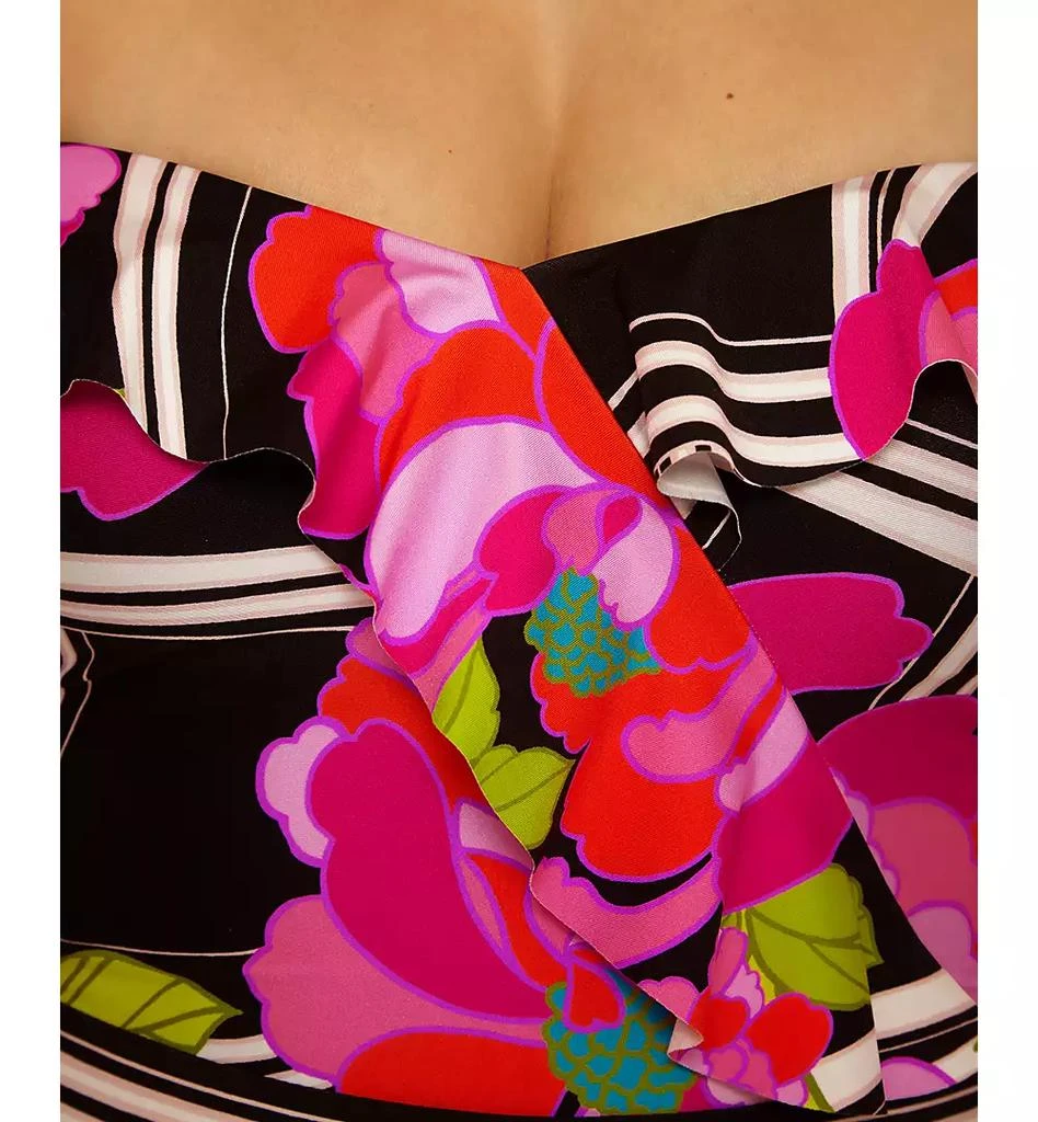 Trina Turk Women's Bougainvillea Ruffle Detail One-Piece Swimsuit 4