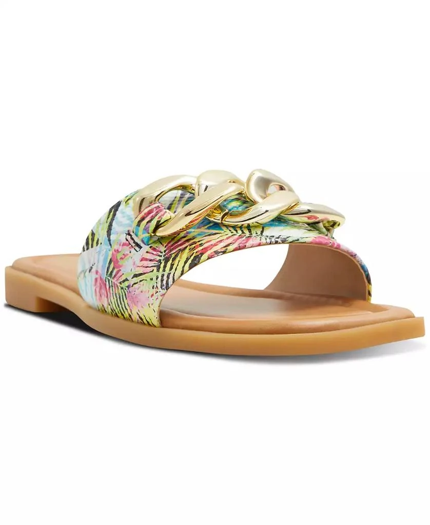 ALDO Women's Ezie Buckled Flat Slide Sandals 1