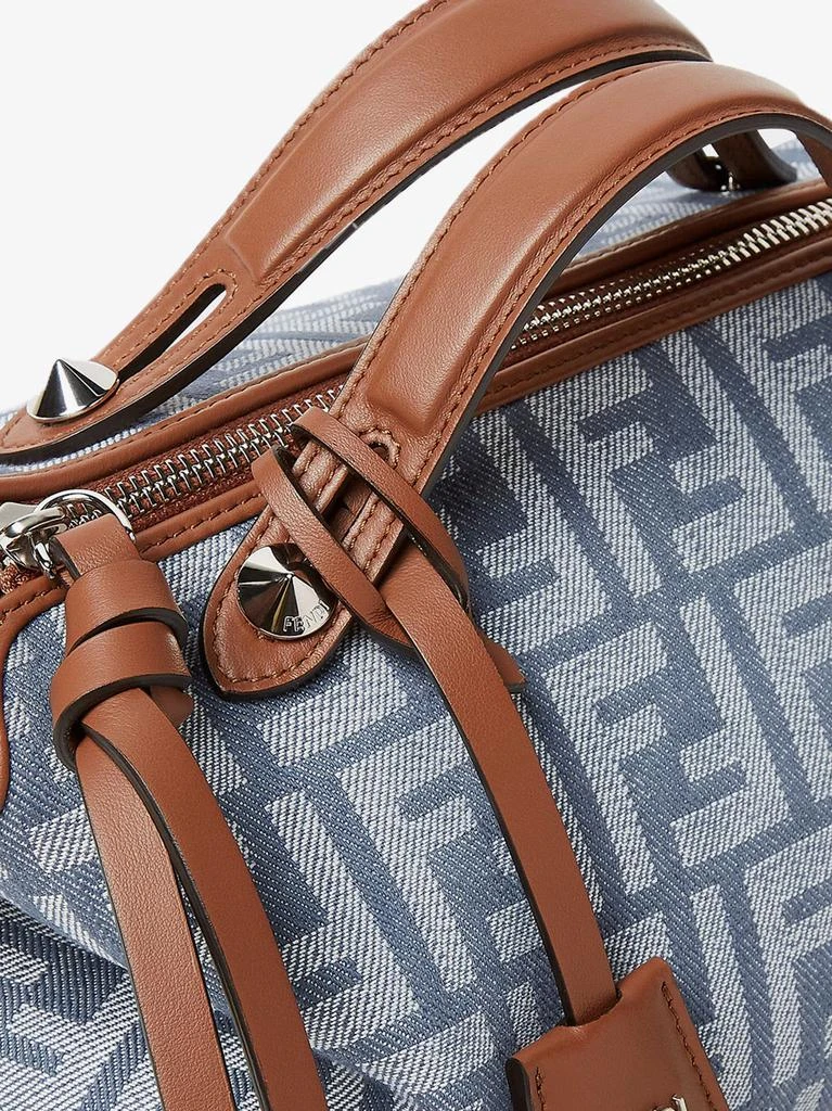 Fendi By The Way Soft Medium FF Jacquard denim crossbody bag 5