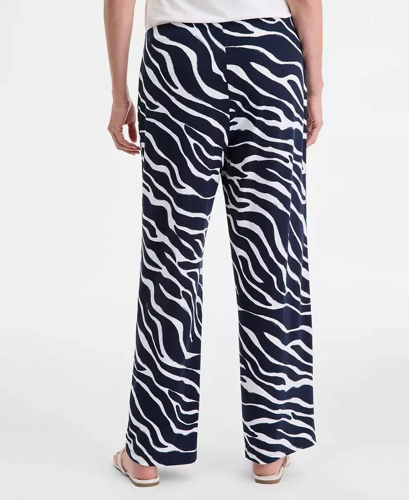 JM Collection Women's Print High-Rise Pull-On Knit Pants, Exclusively at Macy's 4