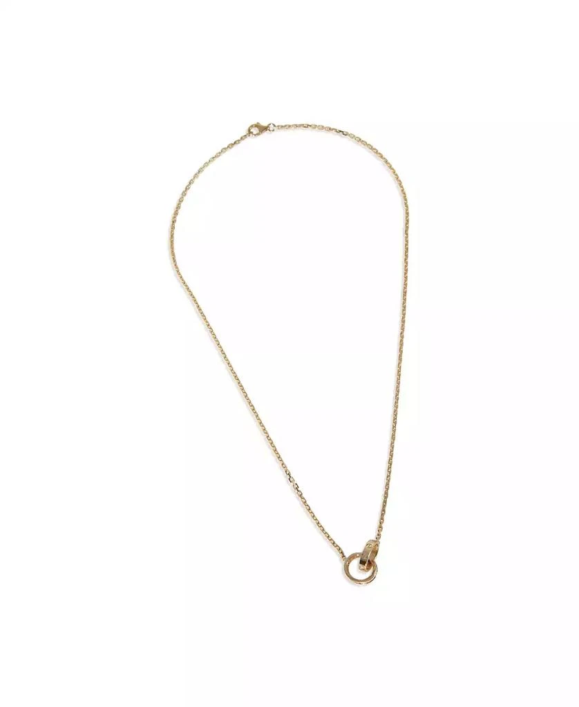 Cartier Yellow Gold Diamond Love Necklace 2