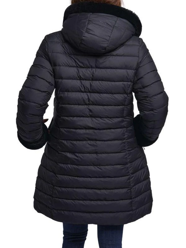 Blue Duck Shearling & Down Hooded Coat 2