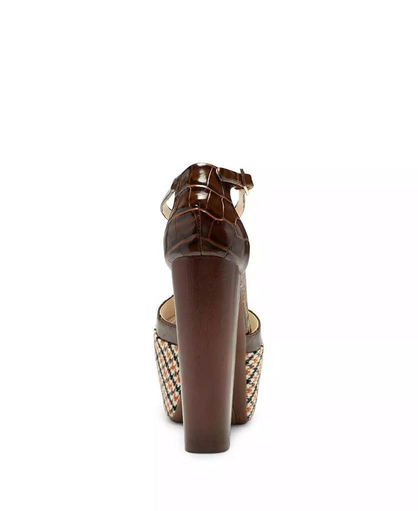 Jessica Simpson Women's Dany T-Strap Platform High-Heel Sandals 4