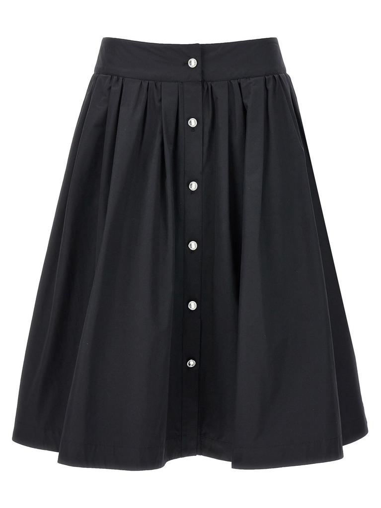 ミニスカート Moschino Ballpoint Pen Polka Dots Pleated Skirt Moschino Moschino 
