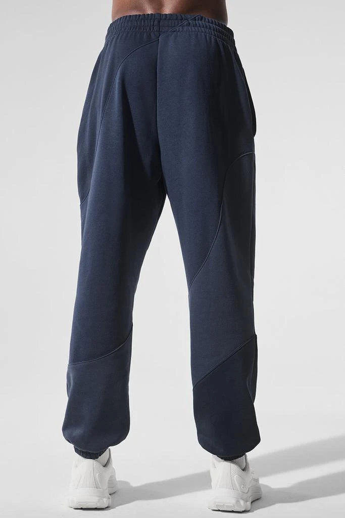 Alo Make Waves Sweatpant - Navy Tonal 3