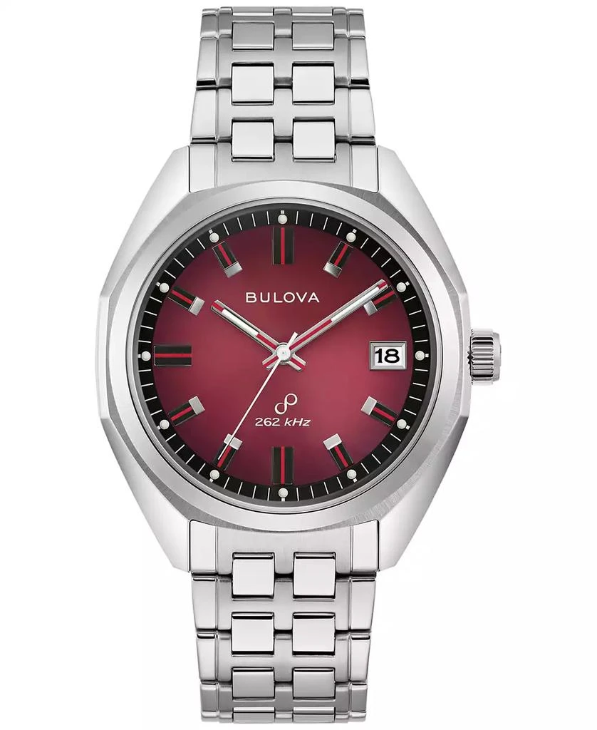 Bulova Men
s Classic Jet Star Stainless Steel Bracelet Watch 40mm 1