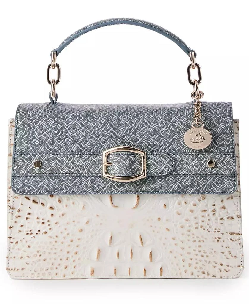 Brahmin Hallie Minden Small Leather Satchel 3