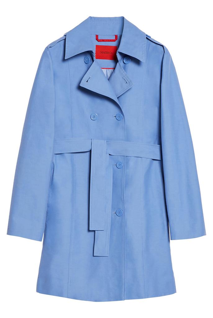 MAX&CO Max&co. Mod 3 - double-breasted cropped trench coat