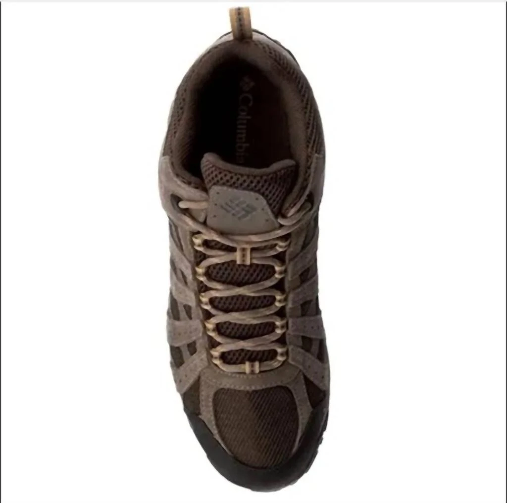 Columbia Men
s Redmond Mid Wp Hiking Boot In Cordovan/dark Banana 3