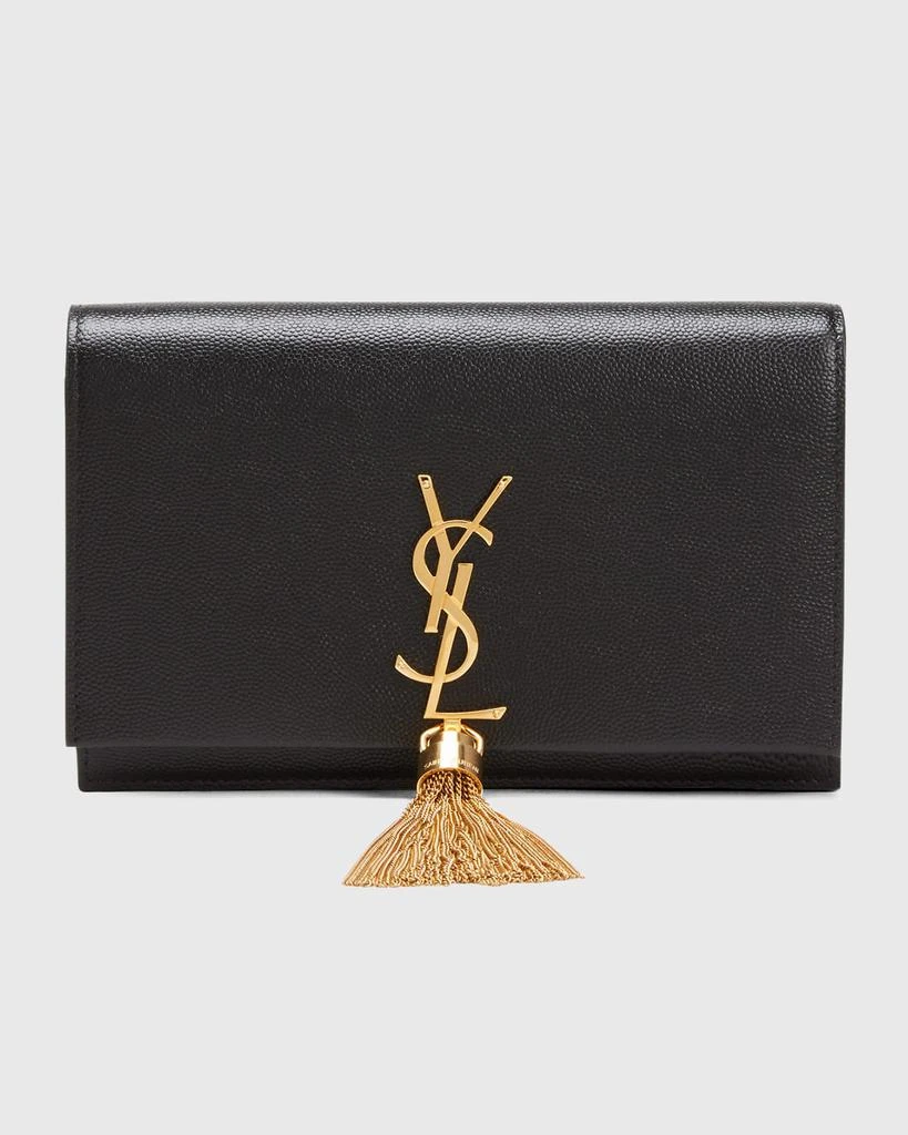 Yves Saint Laurent Kate Small Tassel YSL Wallet on Chain in Grained Leather 1
