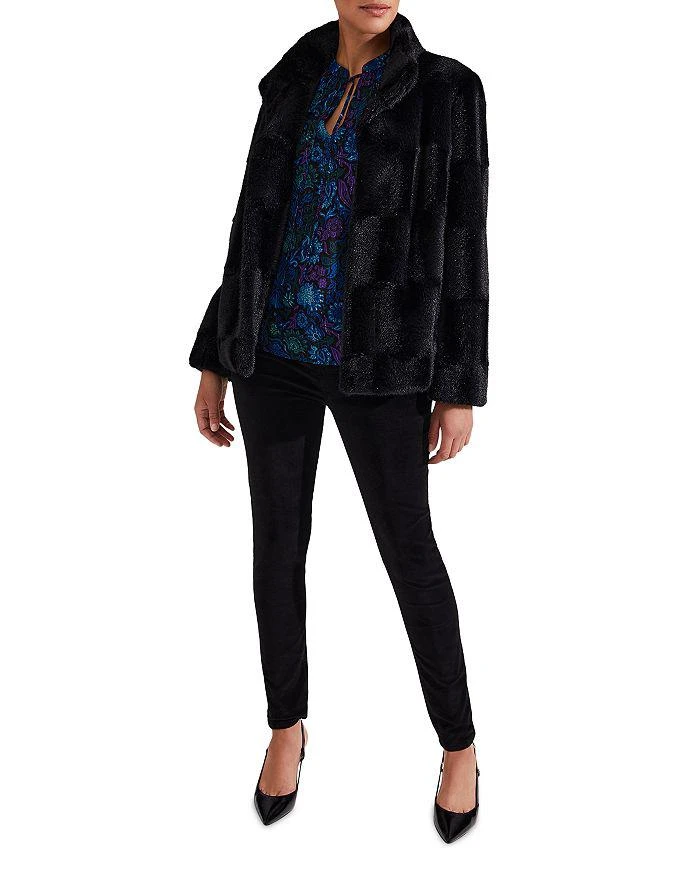 HOBBS LONDON Aisha Split Neck Blouse 3