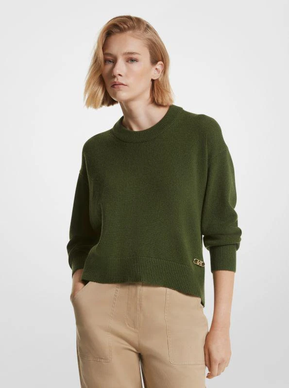 michael_kors Wool and Cashmere Blend Sweater 1
