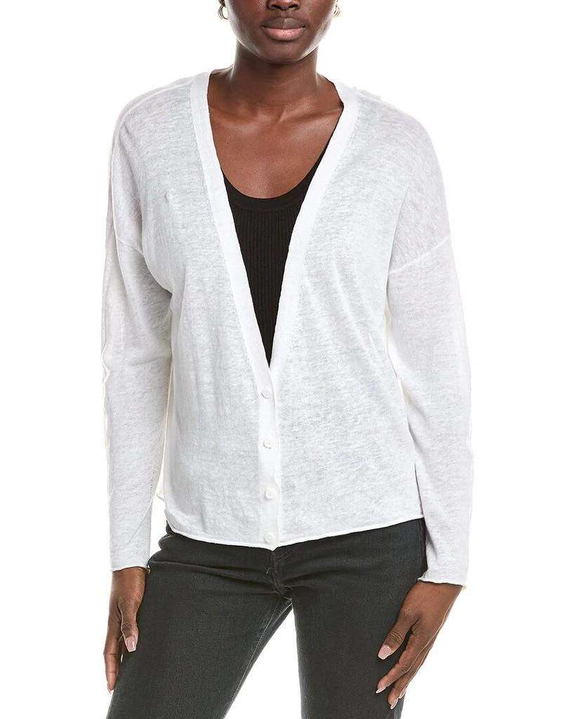 Eileen Fisher Linen Blend Long Cardigan Sweater Shop EILEEN