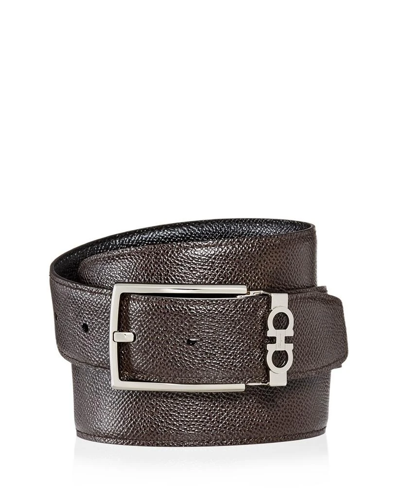 Salvatore Ferragamo Salvatore Men
s Gancini Keeper Reversible Leather Belt 2