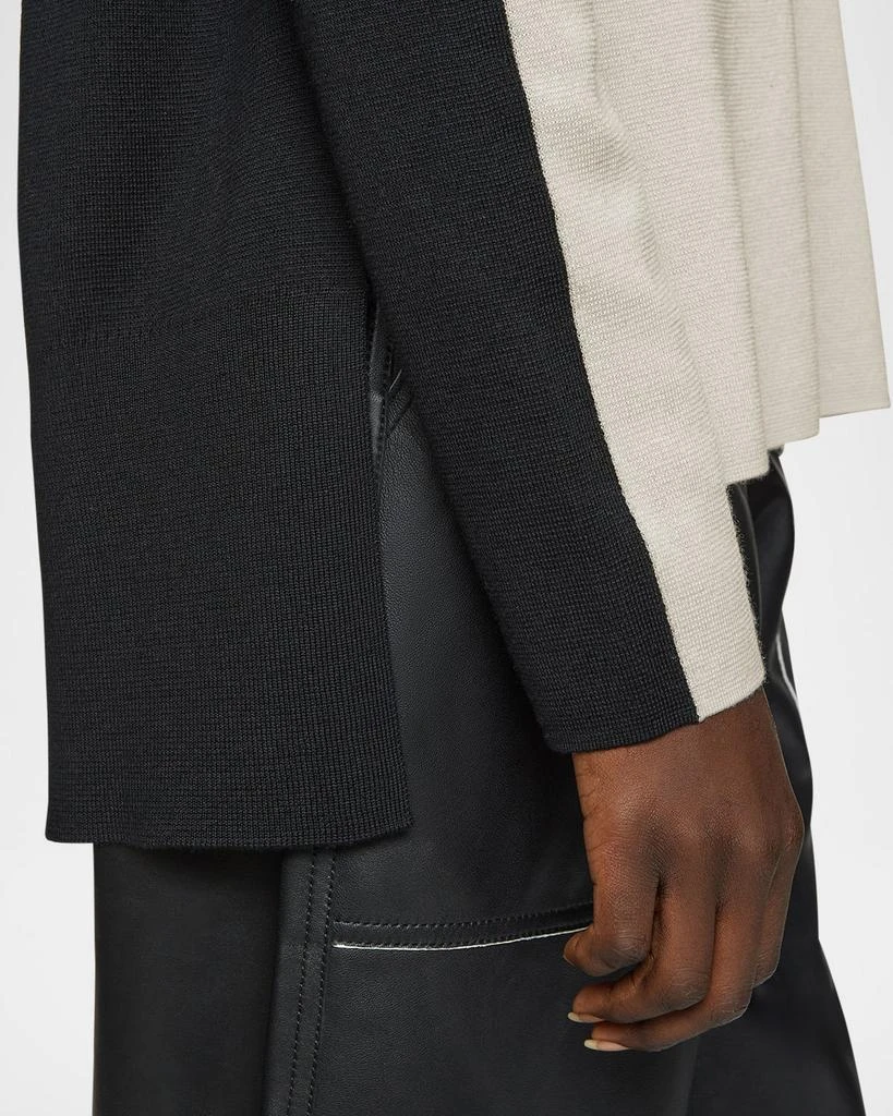 Joseph Bi-Color Crewneck Sweater 6
