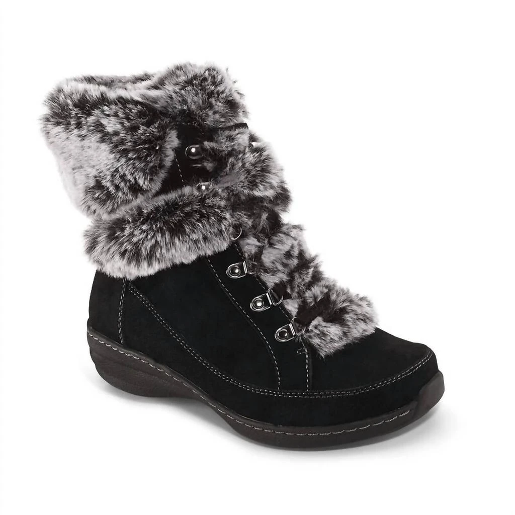 Aetrex Women's Fiona Winter Boots In Black 1
