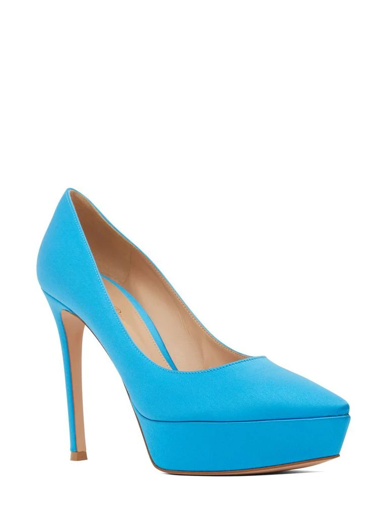 Gianvito Rossi 105mm Dasha Satin High Heel Pumps 2