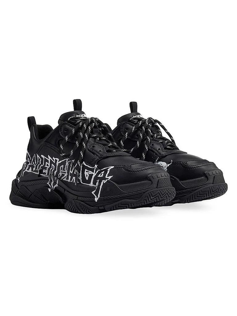 Balenciaga Triple S Sneakers in DIY Metal 2