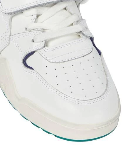 Isabel Marant Alsee leather high-top sneakers 6