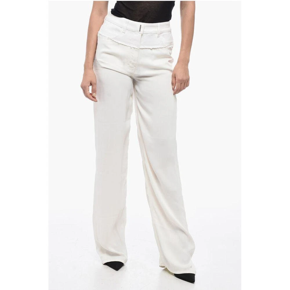 Givenchy Straight Fit Double Fabric Women's Pants 1