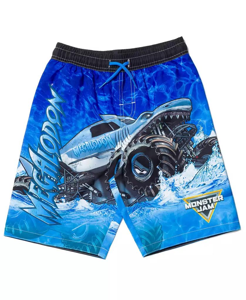 Monster Jam Boys Swim Trunks Bathing Suit