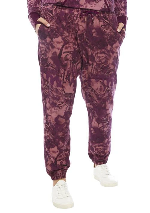 THE LIMITED Limited Plus Size Printed Joggers 1