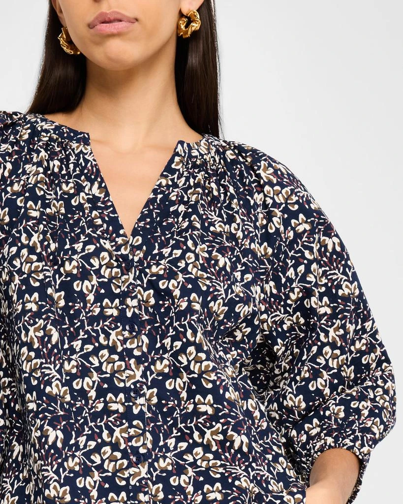 Apiece Apart Mitte Floral-Print Organic Cotton Top 5