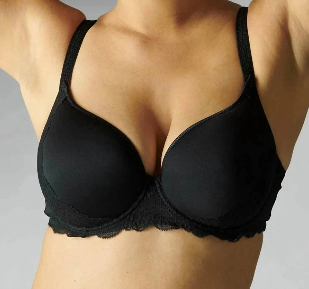 Simone Perele Reve 3D Plunge Spacer Bra In Black