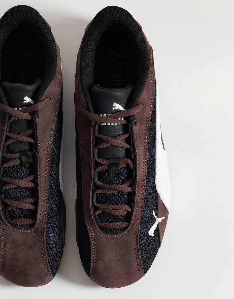 Puma Puma Speedcat Plus trainers in chocolate brown 2